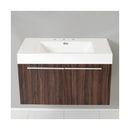 Vista 36" Wall Mounted Single Basin Vanity Set with Cabinet and Acrylic Vanity Top - image 7