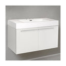 Vista 36" Wall Mounted Single Basin Vanity Set with Cabinet and Acrylic Vanity Top - image 5