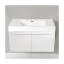 Vista 36" Wall Mounted Single Basin Vanity Set with Cabinet and Acrylic Vanity Top - image 9