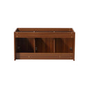 Vista 47" Single Wall Mounted MDF Vanity Cabinet Only - Less Vanity Top - image 9