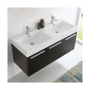 Vista 47" Wall Mounted Double Basin Vanity Set with Cabinet and Stone Vanity Top - image 5