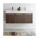 Vista 47" Wall Mounted Double Basin Vanity Set with Cabinet and Stone Vanity Top - image 11