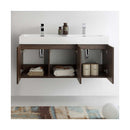 Vista 47" Wall Mounted Double Basin Vanity Set with Cabinet and Stone Vanity Top - image 12