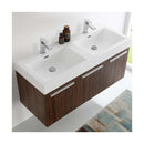 Vista 47" Wall Mounted Double Basin Vanity Set with Cabinet and Stone Vanity Top - image 13