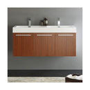Vista 47" Wall Mounted Double Basin Vanity Set with Cabinet and Stone Vanity Top - image 15