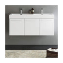 Vista 47" Wall Mounted Double Basin Vanity Set with Cabinet and Stone Vanity Top - image 19