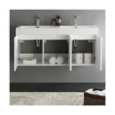 Vista 47" Wall Mounted Double Basin Vanity Set with Cabinet and Stone Vanity Top - image 20