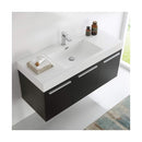 Vista 47" Wall Mounted Double Basin Vanity Set with Cabinet and Stone Vanity Top - image 5