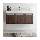 Vista 47" Wall Mounted Double Basin Vanity Set with Cabinet and Stone Vanity Top - image 11