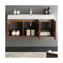 Vista 47" Wall Mounted Double Basin Vanity Set with Cabinet and Stone Vanity Top - image 16