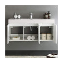 Vista 47" Wall Mounted Double Basin Vanity Set with Cabinet and Stone Vanity Top - image 20