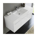 Vista 47" Wall Mounted Double Basin Vanity Set with Cabinet and Stone Vanity Top - image 21