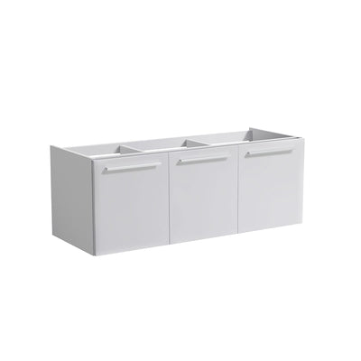 Vista 47" Single Wall Mounted MDF Vanity Cabinet Only - Less Vanity Top - image 1