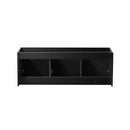 Vista 59" Double Wall Mounted MDF Vanity Cabinet Only - Less Vanity Top - image 3