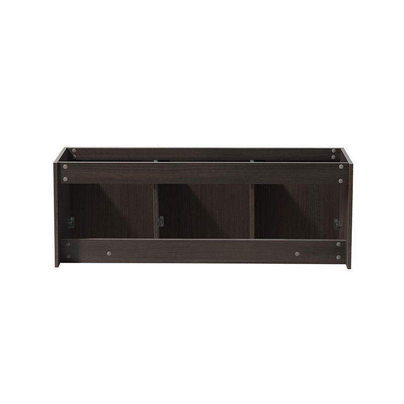 Vista 59" Double Wall Mounted MDF Vanity Cabinet Only - Less Vanity Top - image 5