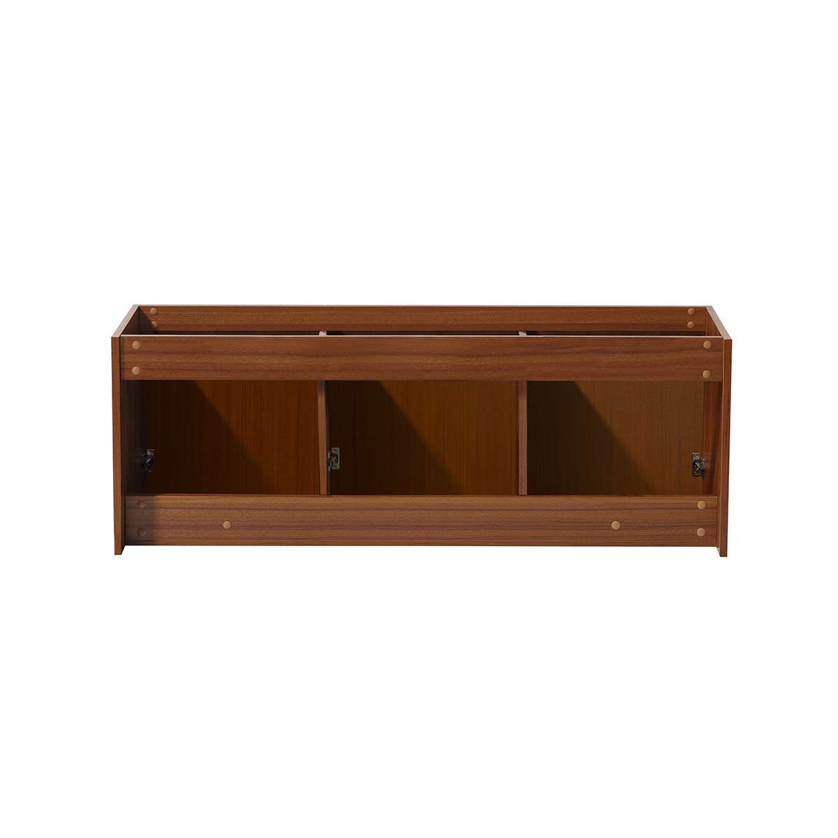 Vista 59" Double Wall Mounted MDF Vanity Cabinet Only - Less Vanity Top