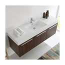Vista 59" Wall Mounted Double Basin Vanity Set with Cabinet and Stone Vanity Top - image 13