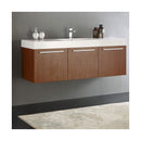 Vista 59" Wall Mounted Double Basin Vanity Set with Cabinet and Stone Vanity Top - image 14