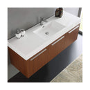 Vista 59" Wall Mounted Double Basin Vanity Set with Cabinet and Stone Vanity Top - image 17