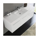 Vista 59" Wall Mounted Double Basin Vanity Set with Cabinet and Stone Vanity Top - image 21