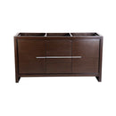 Allier Rio 60" Double Free Standing Vanity Cabinet Only - Less Vanity Top - image 3