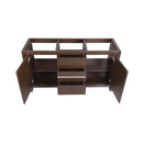 Allier Rio 60" Double Free Standing Vanity Cabinet Only - Less Vanity Top - image 6