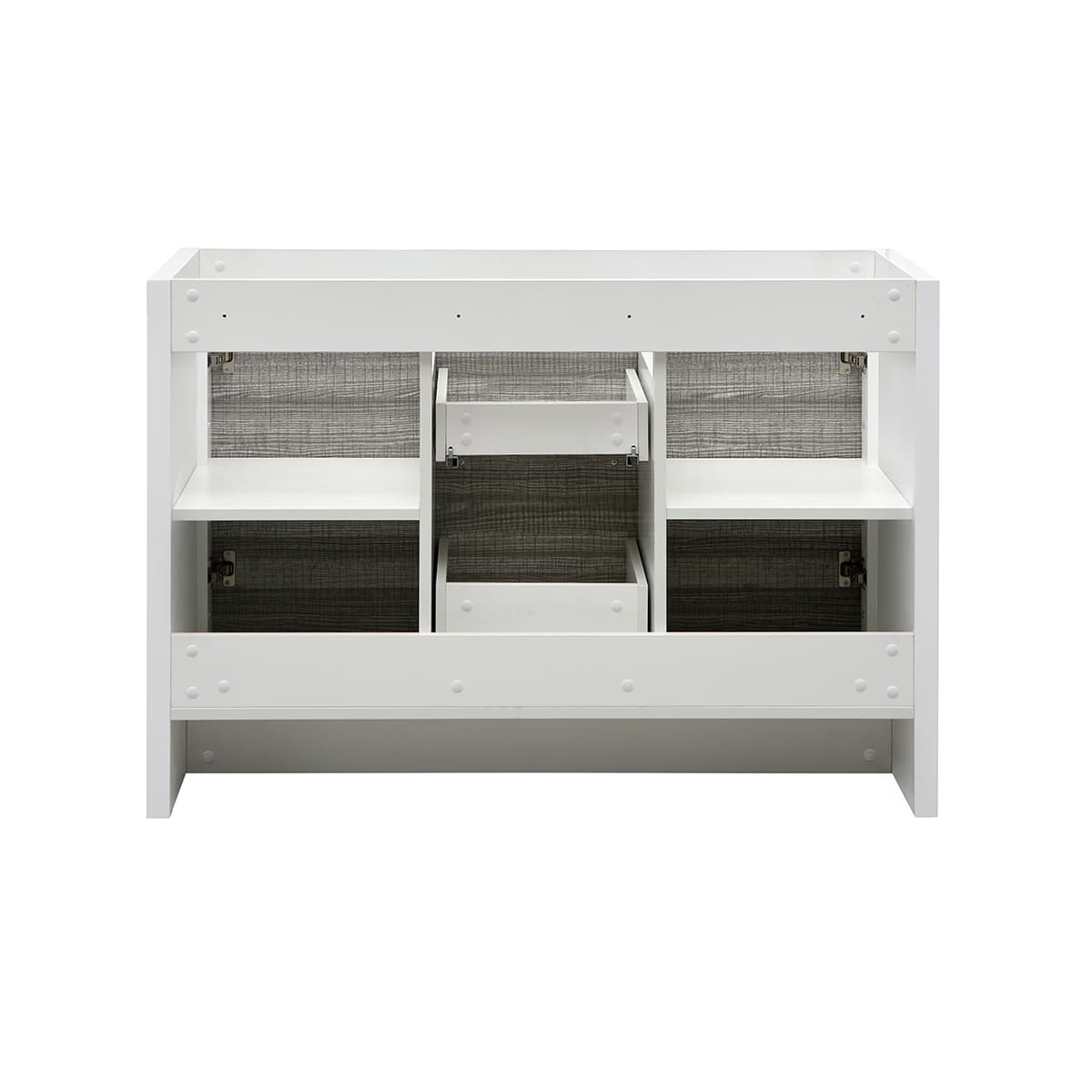 Allier Rio 48" Double Free Standing Vanity Cabinet Only - Less Vanity Top - image 4