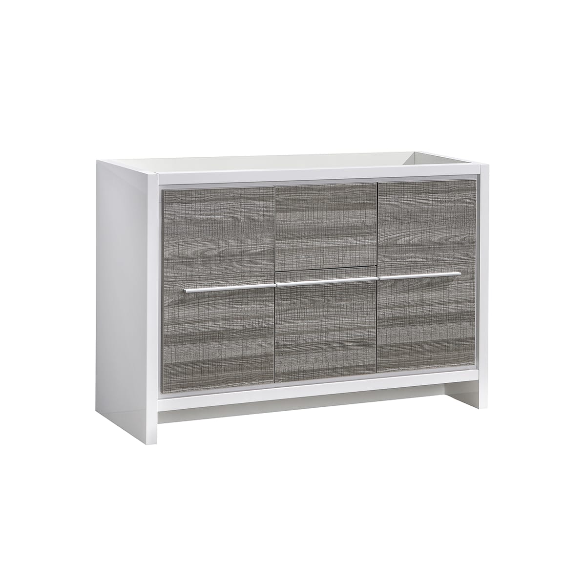 Allier Rio 48" Double Free Standing Vanity Cabinet Only - Less Vanity Top - image 1