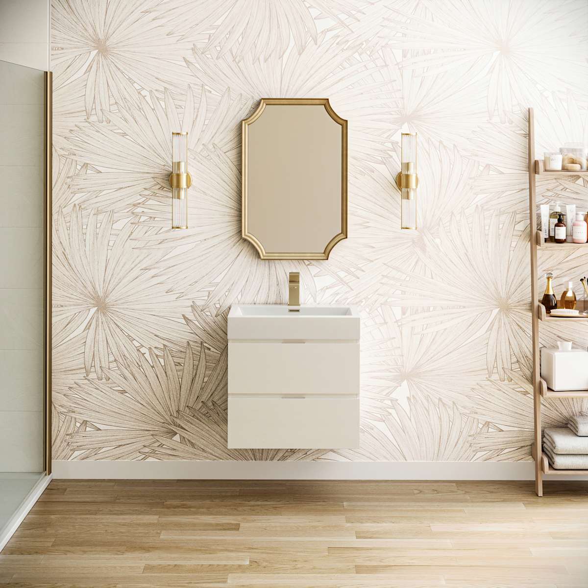 Valencia 24" Single Wall Mounted Vanity Cabinet - Less Vanity Top