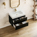 Valencia 30" Wall Mounted Single Basin Vanity Set with Cabinet and Acrylic Vanity Top - image 3