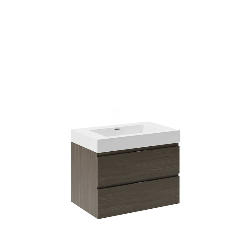 Valencia 30" Wall Mounted Single Basin Vanity Set with Cabinet and Acrylic Vanity Top - image 11