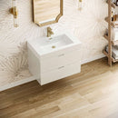 Valencia 30" Wall Mounted Single Basin Vanity Set with Cabinet and Acrylic Vanity Top - image 17