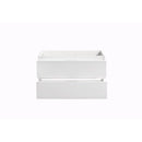 Valencia 36" Single Wall Mounted Vanity Cabinet - Less Vanity Top - image 6