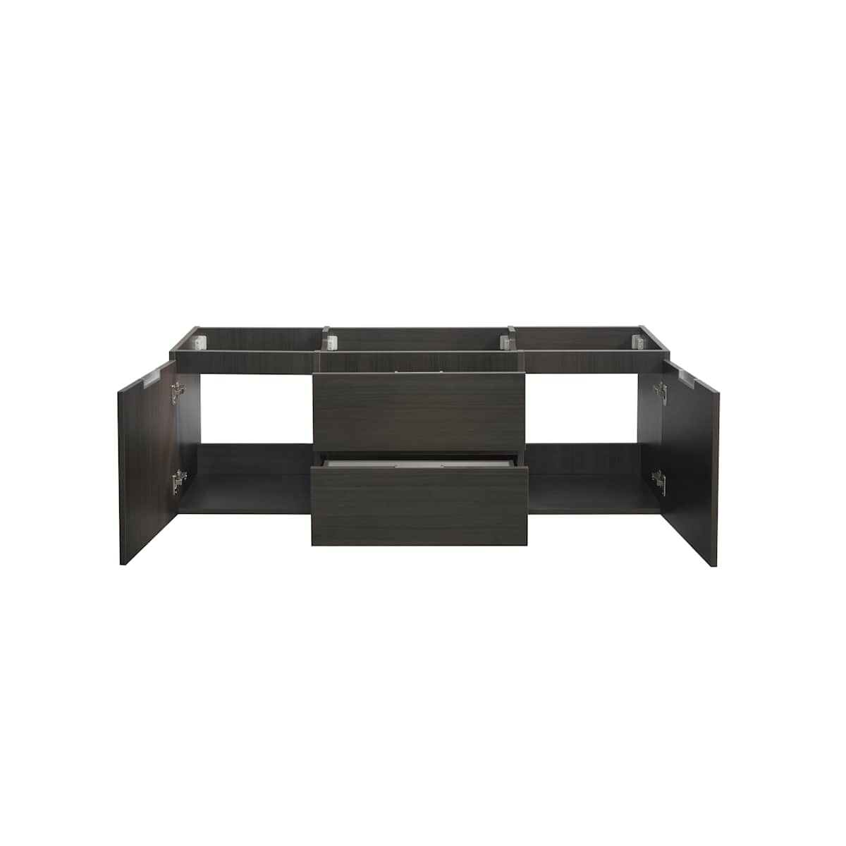Valencia 60" Double Wall Mounted Vanity Cabinet - Less Vanity Top - image 3