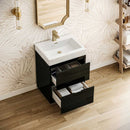 Valencia 24" Free Standing Single Basin Vanity Set with Cabinet and Acrylic Vanity Top - image 3