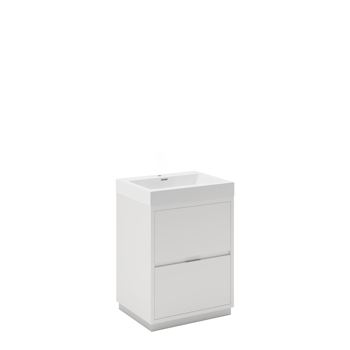 Valencia 24" Free Standing Single Basin Vanity Set with Cabinet and Acrylic Vanity Top - image 11