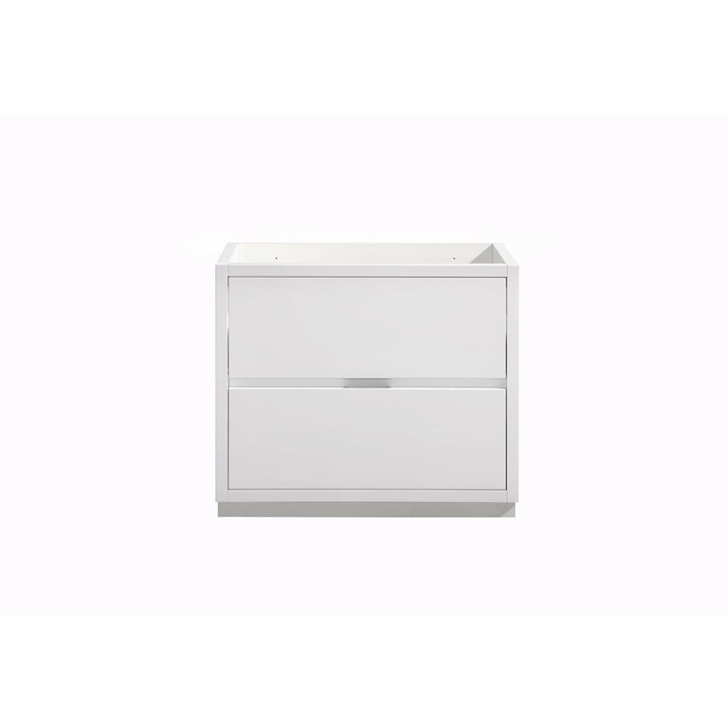 Valencia 36" Single Free Standing Vanity Cabinet - Less Vanity Top - image 2