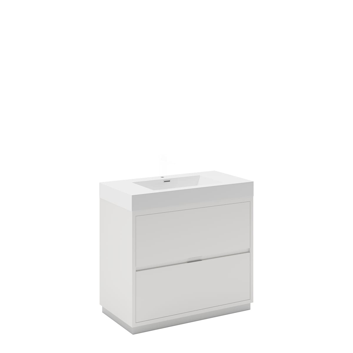 Valencia 36" Free Standing Single Basin Vanity Set with Cabinet and Acrylic Vanity Top - image 10