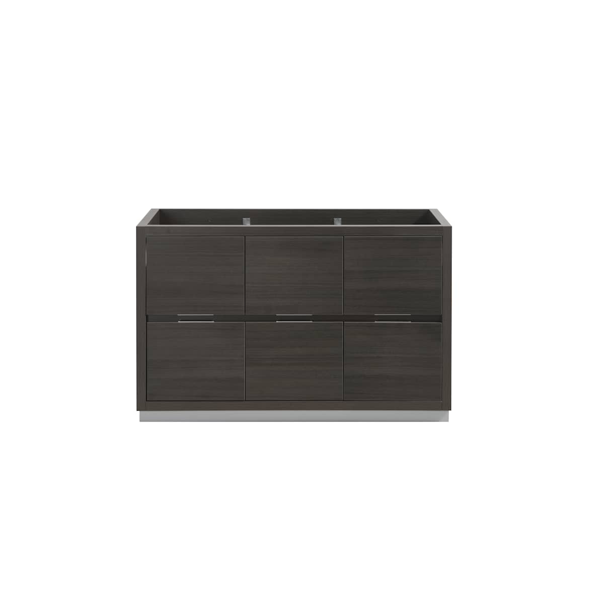 Valencia 48" Double Free Standing Vanity Cabinet - Less Vanity Top