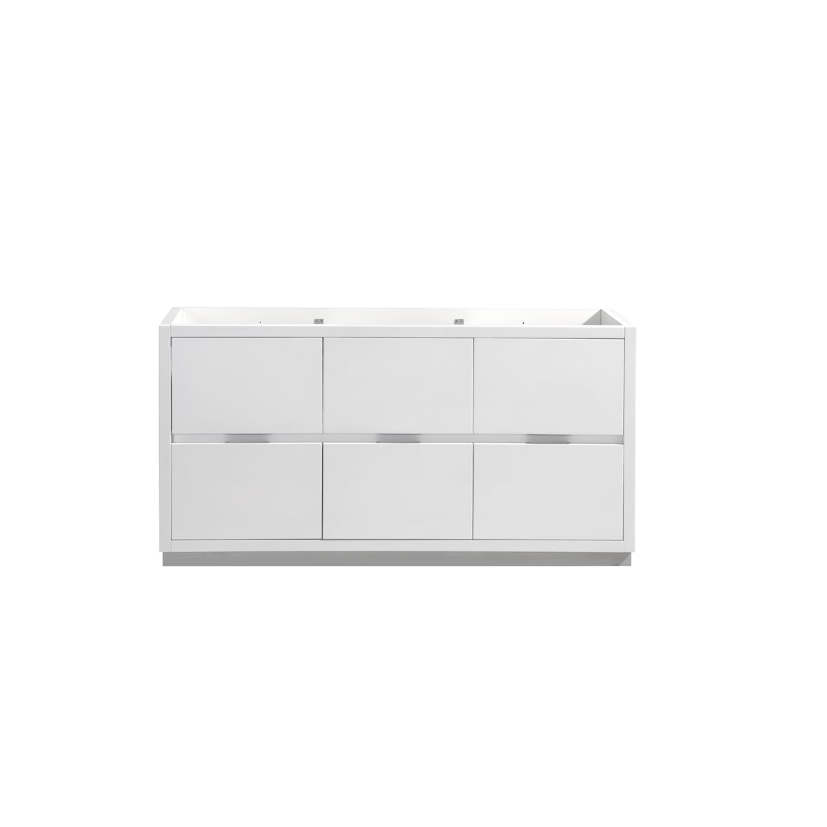 Valencia 60" Single Free Standing Vanity Cabinet - Less Vanity Top