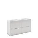 Valencia 60" Free Standing Double Basin Vanity Set with Cabinet and Acrylic Vanity Top - image 2