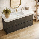 Valencia 60" Free Standing Single Basin Vanity Set with Cabinet and Acrylic Vanity Top - image 13