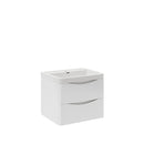 Tuscany 24" Wall Mounted Single Basin Vanity Set with Cabinet and Acrylic Vanity Top - image 2