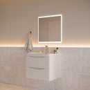 Tuscany 24" Wall Mounted Single Basin Vanity Set with Cabinet and Acrylic Vanity Top - image 4