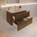 Tuscany 32" Wall Mounted Single Basin Vanity Set with Cabinet and Acrylic Vanity Top - image 3