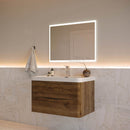 Tuscany 32" Wall Mounted Single Basin Vanity Set with Cabinet and Acrylic Vanity Top - image 4