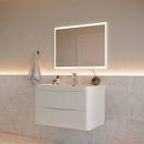 Tuscany 32" Wall Mounted Single Basin Vanity Set with Cabinet and Acrylic Vanity Top - image 14