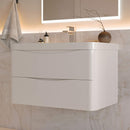 Tuscany 32" Wall Mounted Single Basin Vanity Set with Cabinet and Acrylic Vanity Top - image 15