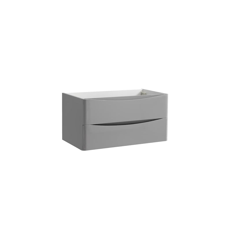 Tuscany 36" Single Wall Mounted Vanity Cabinet - Less Vanity Top - image 3