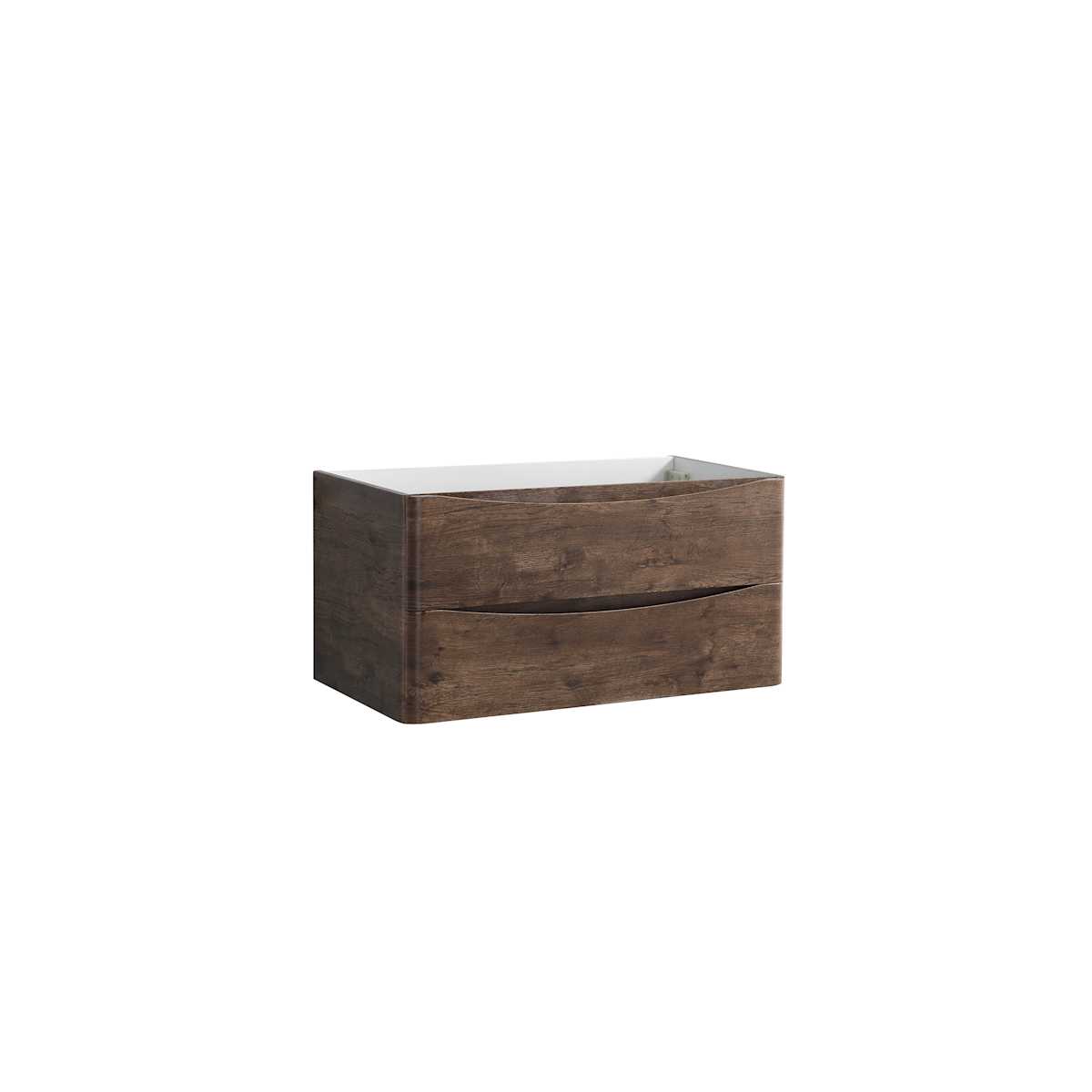 Tuscany 36" Single Wall Mounted Vanity Cabinet - Less Vanity Top